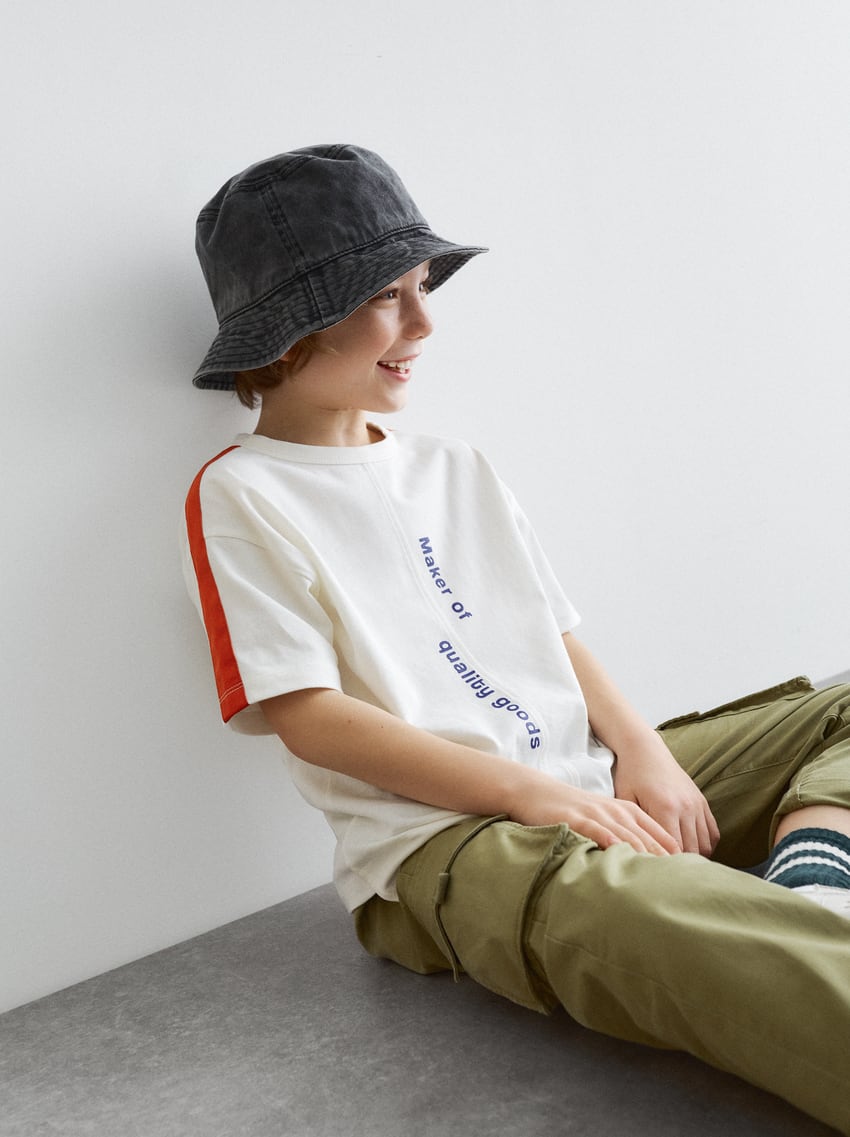 Boy hat and T-shirt