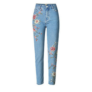 Embroidered Jeans