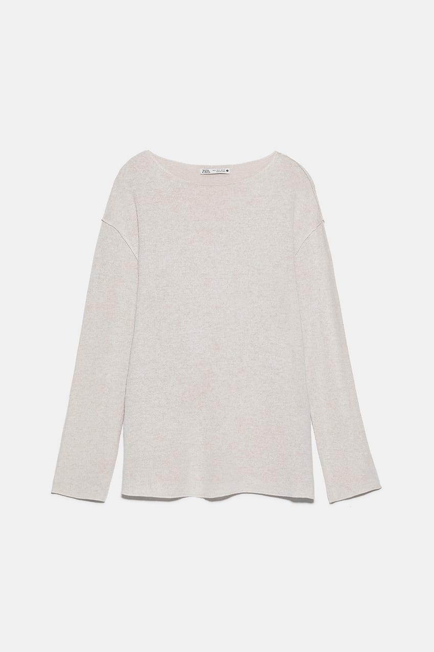  white stripped sweater